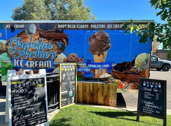 Grandpa archies mobile ice cream truck contact page. servicing the reno ...